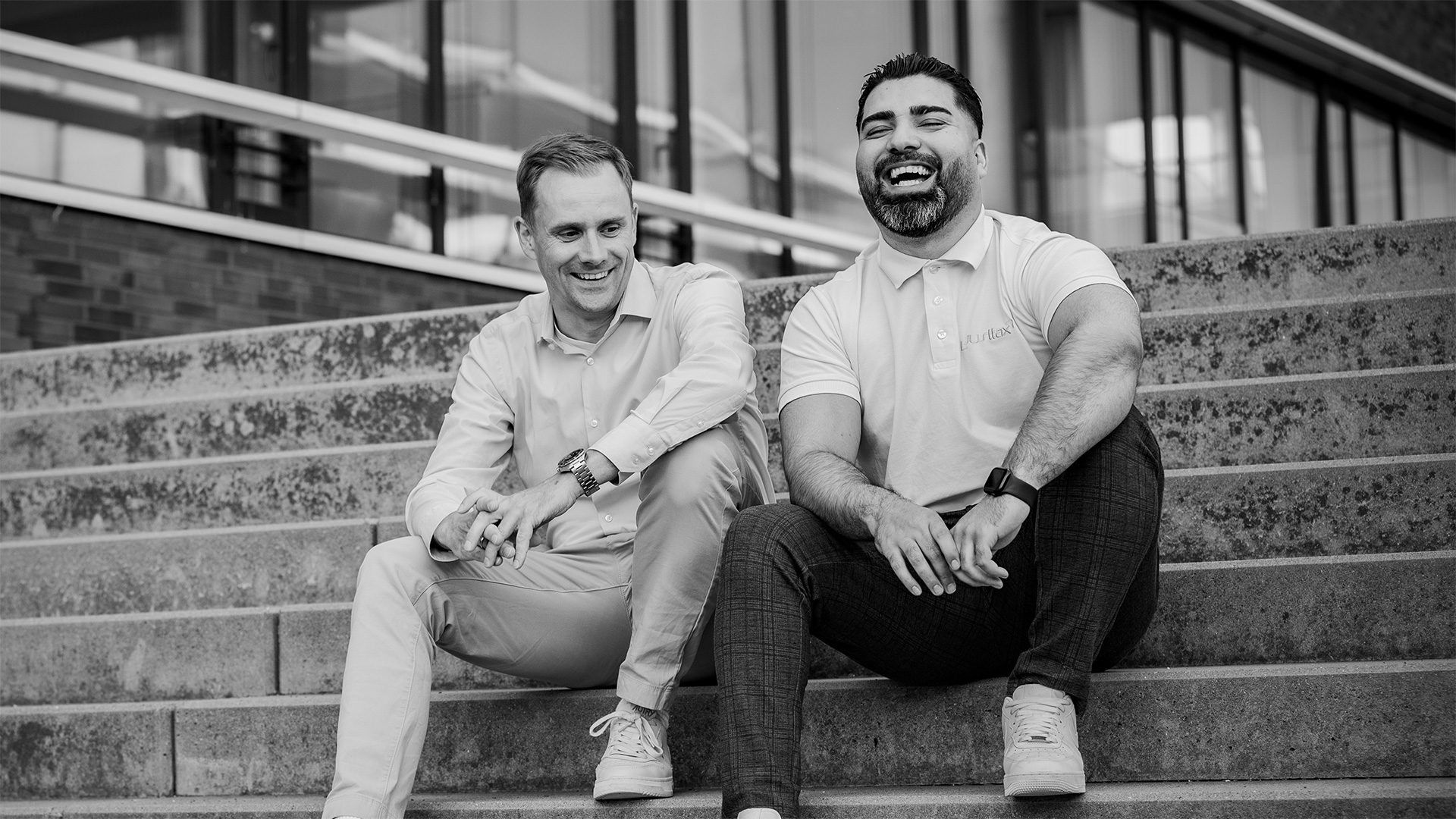 Tamin Navabi und Kevin Schmidt im Gespräch